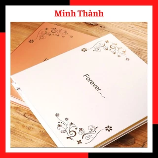 Album ảnh tự dán DIY, album cỡ A4 loại đẹp sang trọng