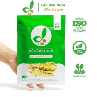 Củ hủ dừa sấy khô sấy lạnh LAS - Gói 50gr | LAS Việt Nam