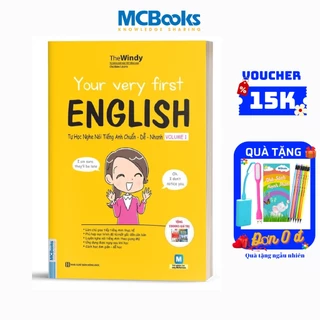 Sách - Your Very First English - Tự Học Nghe Nói Tiếng Anh Chuẩn Dễ Nhanh Volume 1 - Học Kèm App Online