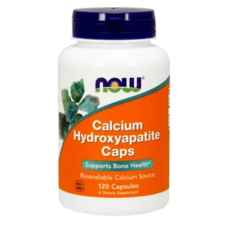 Viên uống bổ sung Now Foods Calcium Hydroxyapatite 120 viên