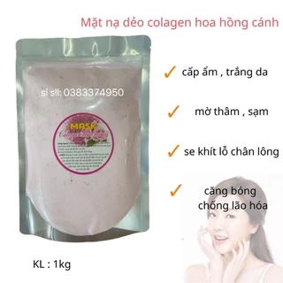 1kg collagen hoa hồng cánh( hàng loại 1)