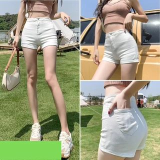 Quần jeans nữ, quần short jeans ngắn basic màu xanh đủ size S M L SKUQ-18D she.boutique90