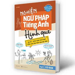 Sách - Nghiền ngữ pháp Tiếng Anh hình que - Tập 1: Cơ bản B128