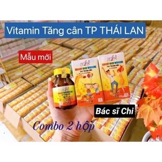 Combo 2 hộp VItamin tăng cân TP Thái Lan chính hãng-hộp 100 viên