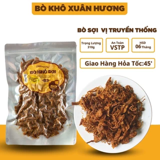 Bò Khô Sợi XUÂN HƯƠNG vị truyền thống thơm ngon 310g