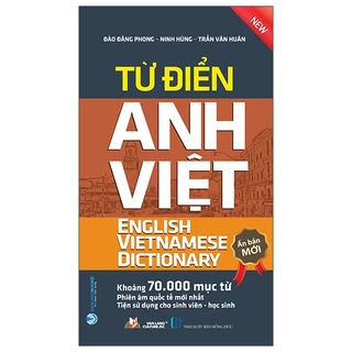 Sách Từ Điển Anh - Việt (Khoảng 70.000 Mục Từ)