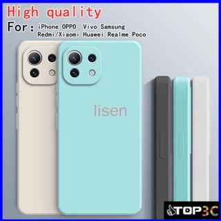 Ốp Điện Thoại Màu Trơn Cho mi 11 lite mi 10t Pro mi 10t xiaomi 11T Pro mi 12 lite 5g YT