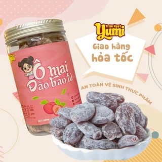 Đào bao tử Trạm ngọt Yumi Ô mai xí muội không hạt chua ngọt ăn vặt trái cây thơm ngon