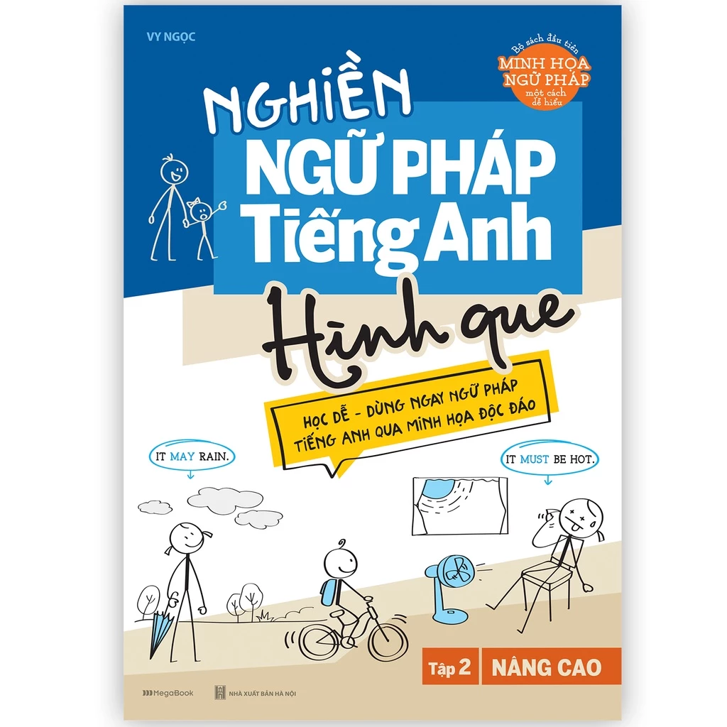 Sách Nghiền ngữ pháp Tiếng Anh hình que - Tập 2: Nâng cao - MGB