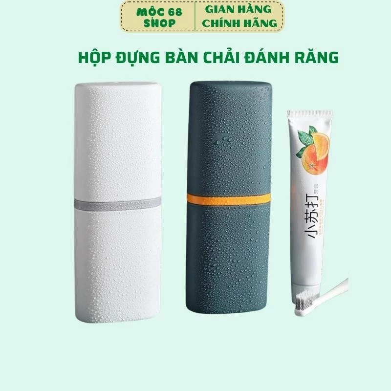 Hộp đựng bàn chải đánh răng nhỏ gọn tiện lợi khi đi du lịch Moc68shop