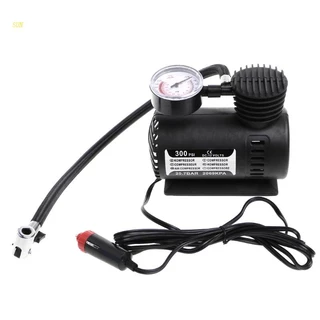 Máy Bơm Lốp Xe Ô Tô Mini Di Động SUN 300 PSI 12V