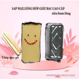 [Sáp wax lông dạng khối cao cấp - Tặng que] 500g sáp wax lông nóng Hot Film Wax loại cao cấp siêu bám lông