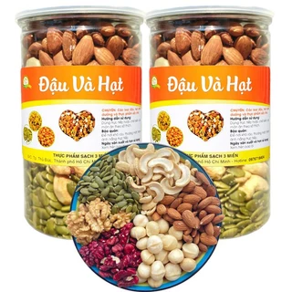 1kg mix hạt dinh dưỡng 5 loại cao cấp nhất sản phẩm nguyên vị không đường hỗ trợ ăn kiêng giảm cân cho sức khỏe TPS