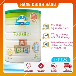 [ SHOPEE TRỢ GIÁ ] Sữa Công Thức NATURE ONE DAIRY TODDLER  Cho Bé 1- 3 Tuổi - Hộp 900g