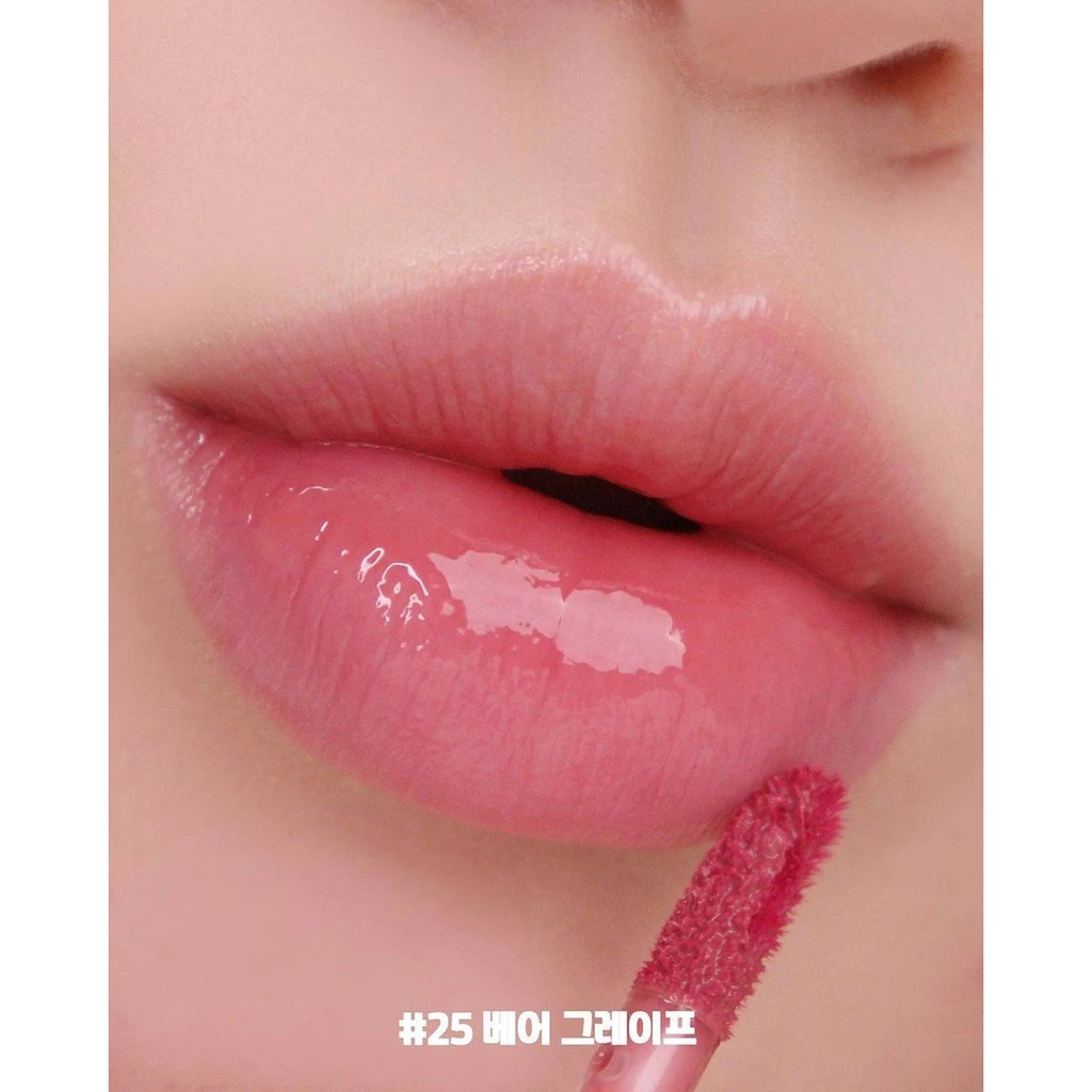 Son Romand Bóng Juicy Lasting Tint Màu Juicy 25 Bare Grape (Cool Nude) Màu Beige Ánh Hồng 5ML [CAM KẾT CHÍNH HÃNG]