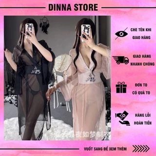 Cosplay hóa trang cổ trang Trung Hoa xuyên thấu sexy quyến rũ gợi cảm mã 792