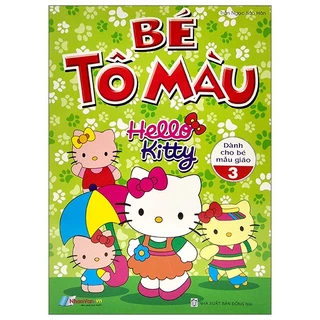 Sách Bé Tô Màu Hello Kitty - Tập 3