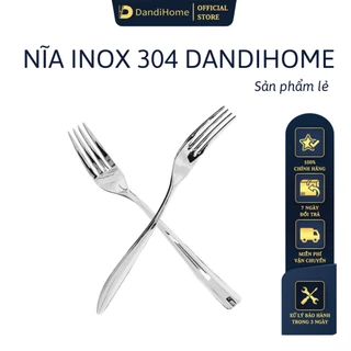 Nĩa inox 304 DandiHome cao cấp, sang trọng, tinh tế (1 chiếc)