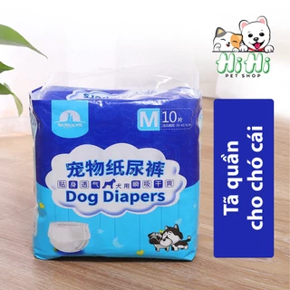 Tã quần cho chó cái Dog Diapers nhiều size