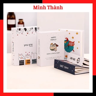 Album ảnh đựng 100 tấm 13x18 bìa cứng nhiều mẫu xinh