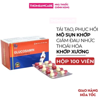 Viên uống bổ xương khớp Glucosamin Đại Uy - hỗ trợ phục hồi xương khớp - Hộp 100 viên