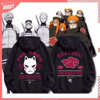 Áo Hoodie Nỉ Anime Naruto , Hoodie Naruto,Gia Tộc Uchiha, Uzumaki, Hyuga, Tổ Chức Akatsuki Nam Nữ Đủ Size Cực Đẹp