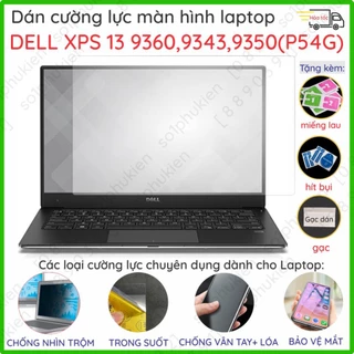 Dán cường lực Dell XPS 13 9360, 9343, 9350 (P54G), XPS 9320, XPS 9370, XPS 9380 loại nano trong suốt, nhám