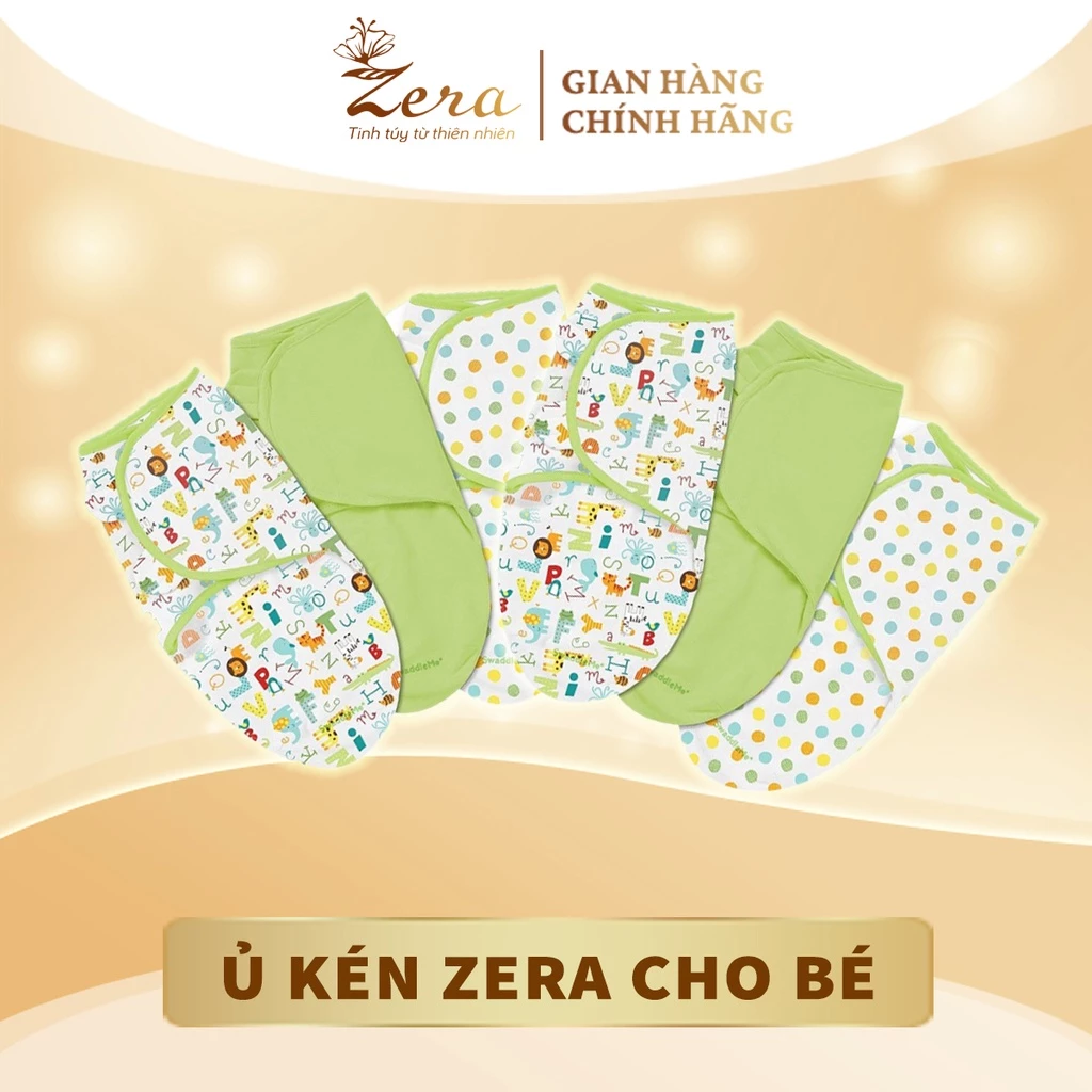 Ủ Kén Cotton Cho Bé Sơ Sinh Zera giúp bé tự ngủ