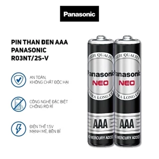 Pin AAA Panasonic Neo R03NT Carbon viên chính hãng