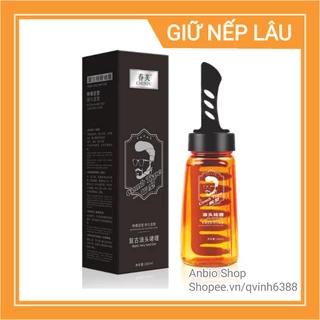 Gel vuốt tóc kèm lược 260ml, tạo kiểu nhanh, giữ nếp lâu cả ngày