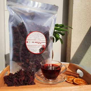 Trà Atiso Đỏ/Hibiscus tách cánh đỏ đậm ( đỏ tươi mỏng cánh) bịch 250gr