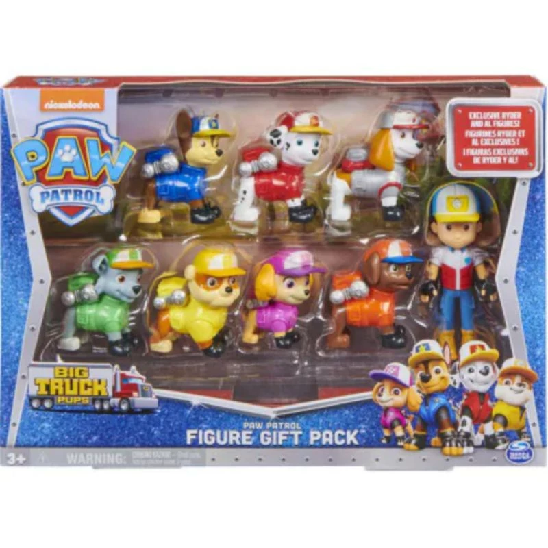 Paw Patrol: set 8 gồm đội trưởng Ryder và 7 chú chó cứu hộ