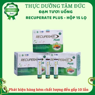 Đạm tươi Recuperate Plus hộp 15 lọ - Chùa Long Hương