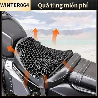 Đệm Lót Yên Xe Máy 3D Giảm Áp Lực Thoáng Khí Winter064