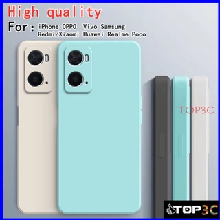 Ốp Điện Thoại Màu Trơn Cho Oppo A96 A76 A57 2022 A77S A39 A83 A77 5G A74 A95 A74 5G YT