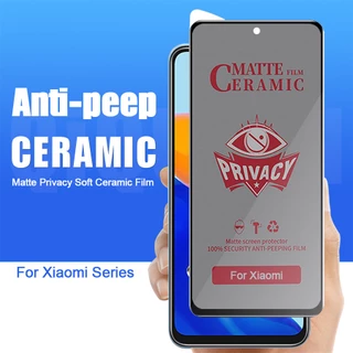 Kính cường lực chống nhìn trộm full màn cho Xiaomi Mi 10T Pro Poco X3 NFC F3 M2 X4 Pro X2 X3GT Redmi Note 10 11 Pro 10S 11S