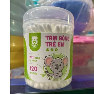 Tăm bông trẻ em Mipbi 120 que