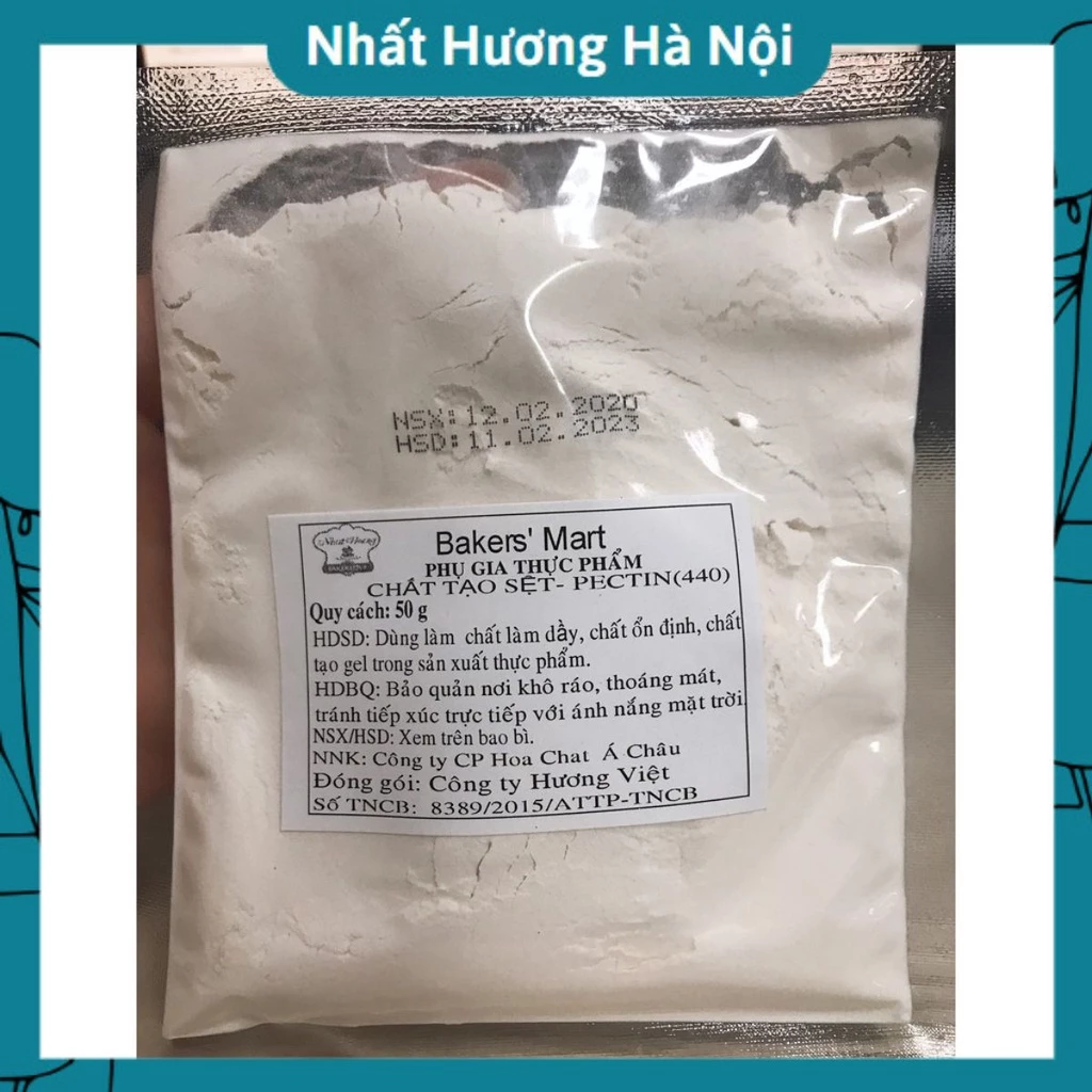 Phụ Gia Thực Phẩm Pectin 50g