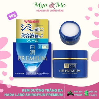Kem dưỡng trắng da giảm thâm nám Hada Labo Shirojyun Premium Deep Whitening Cream Nhật Bản - 50g
