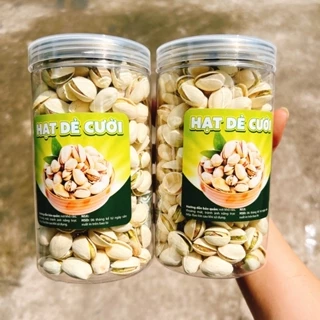 HẠT DẺ CƯỜI MỸ KHÔNG TẨY TRẮNG lon pet 400gr