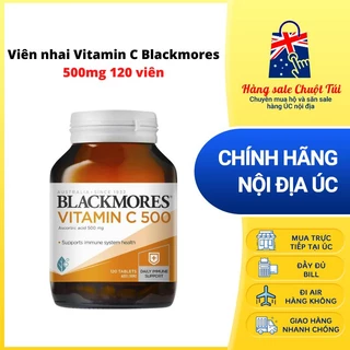 Vitamin C Blackmores 500mg 120 viên [Nội địa Úc]