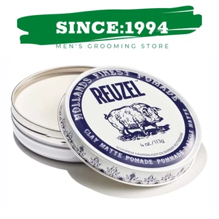 Sáp vuốt tóc Reuzel Clay Matte Pomade - Chính Hãng