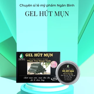 Gel lột mụn Ngân Bình,gel hút mụn, gel hút mụn cám, mụn đầu đen, mụn ẩn, gel lột mụn Ngân Bình  có in đáy