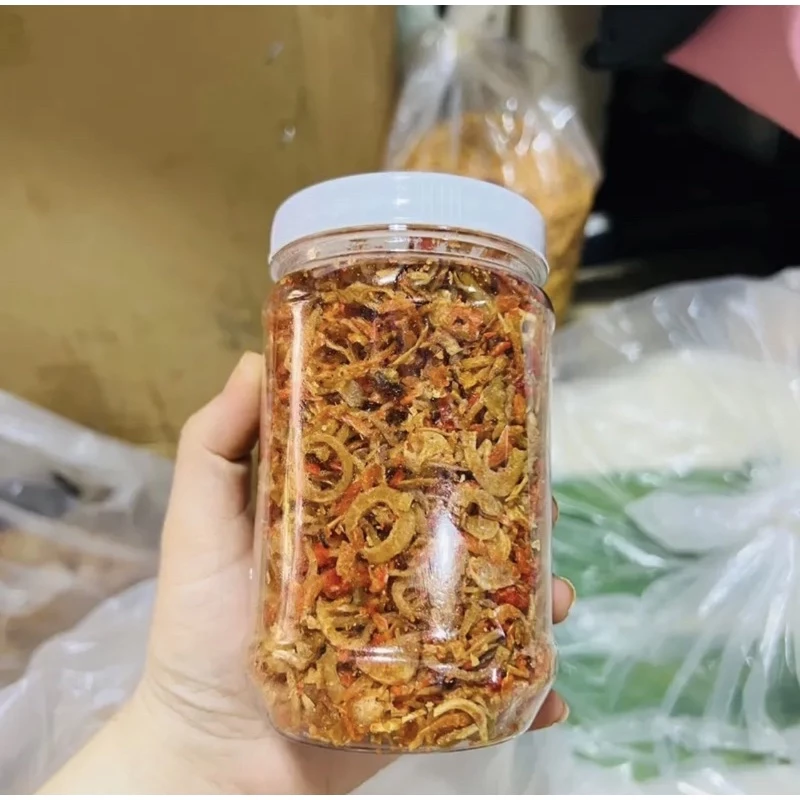 muối tép hành phi