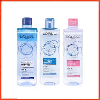 Nước Tẩy Trang L'Oreal Paris Cho Mọi Loại Da 3-in-1 Loreal Micellar Water Da Dầu Da Nhạy Cảm Da Khô - Chip Cosmetic