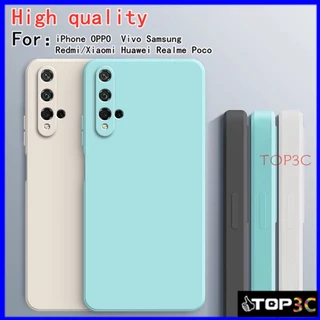 Ốp Điện Thoại Màu Trơn Cho Huawei Nova 5t / Y90 / Y70 / 7i / 3i / 9 SE / 8i YT