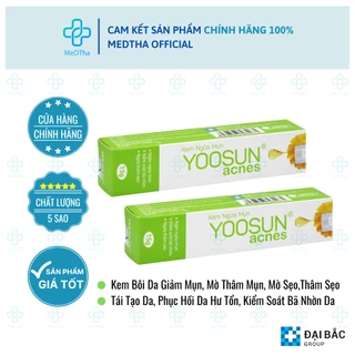 Yoosun Acnes - Kem hỗ trợ ngừa mụn, thâm từ Thảo dược (Tuýp 15g) [Chính hãng]