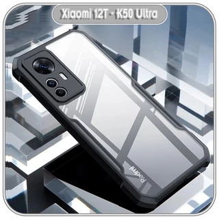 Ốp lưng cho Xiaomi 12T - Redmi K50 Ultra chống sốc trong viền nhựa dẻo XunDD - hàng nhập khẩu