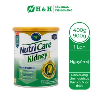 Sữa bột Nutricare Kidney 1 (400g/ 900g) - Dinh dưỡng cho người SUY THẬN chưa lọc thận