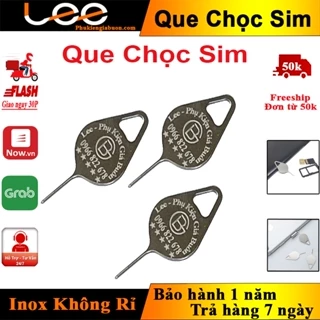 Que Chọc Sim Đa Năng, Thép Không Rỉ Bền Vĩnh Cửu